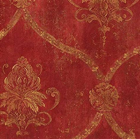 Red Antique Wallpaper
