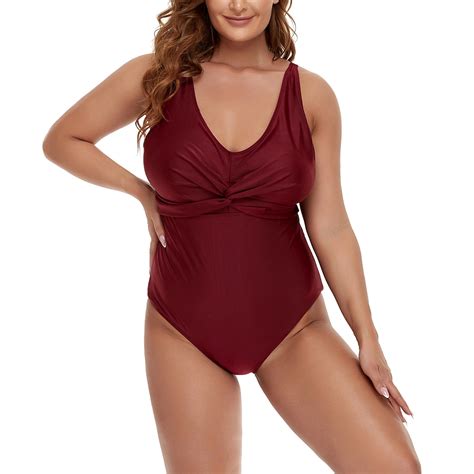 Red Bathing Suit Maternity