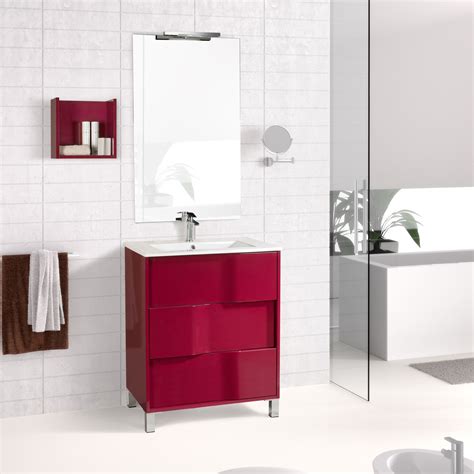 wasabed.com:red bathroom vanity for sale