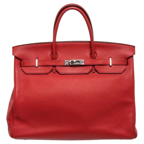 Red Birkin Bag