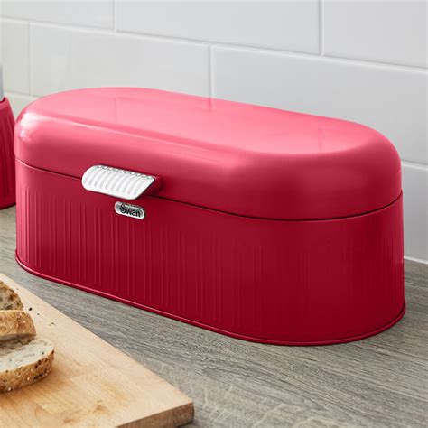 Red Bread Bin Wilko