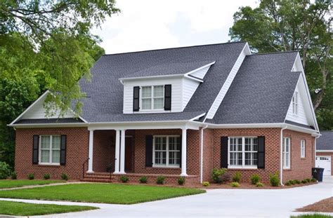 Red Brick Grey Roof