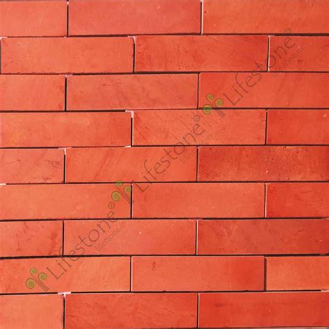 red brick wall cladding