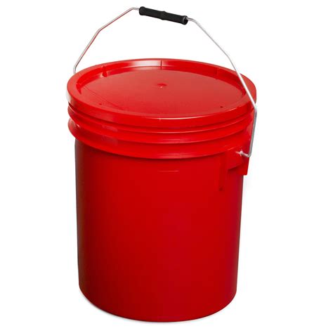 Red Buckets Resin