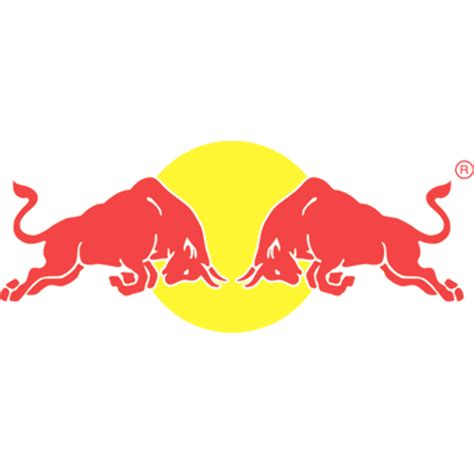 red bull logo with white background