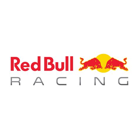red bull racing logo vector