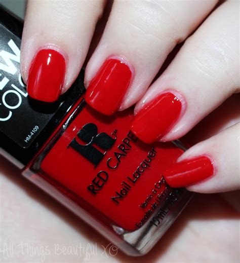 red carpet nail lacquer