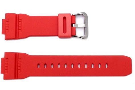 Red Casio Watch Bands