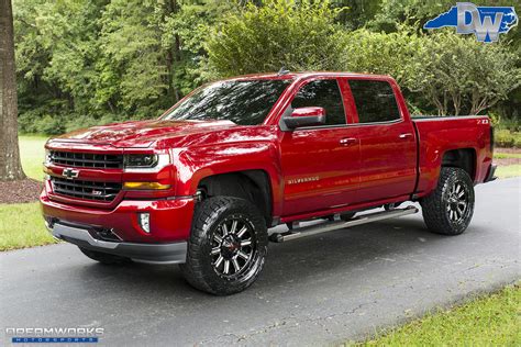 Red Chevy Silverado