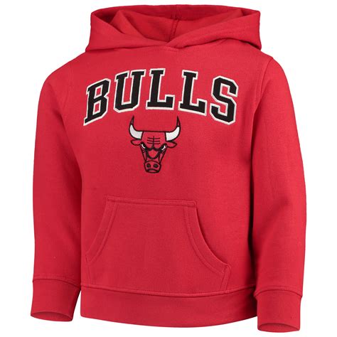 red chicago bulls hoodie