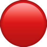 red circle emoji copy and paste png