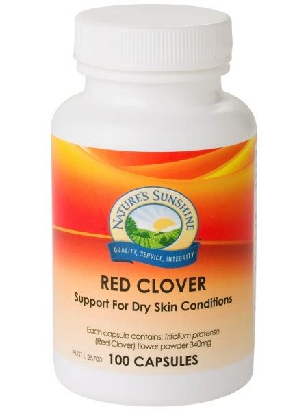 red clover vitamins