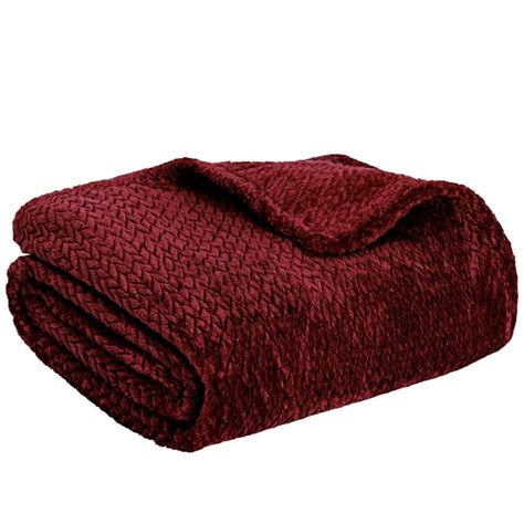 Red Couch Throw Blanket