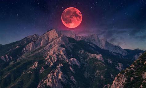 Red Cover Moon