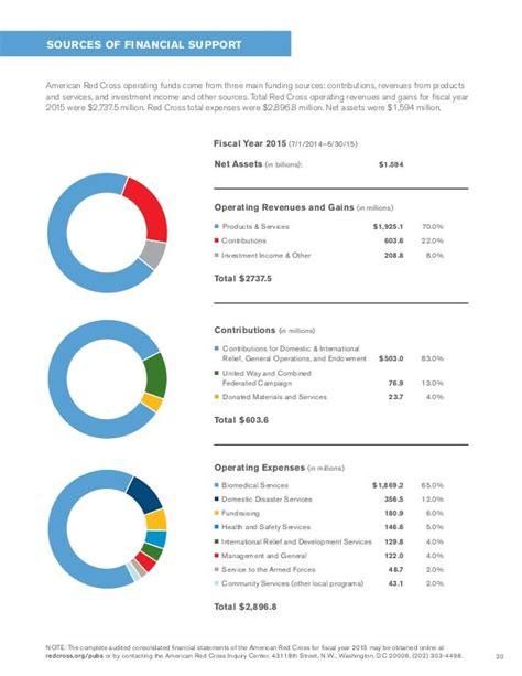 red cross financial report