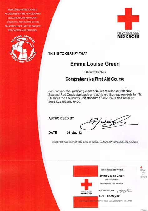 red cross find a certificate
