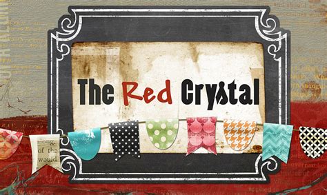 red crystal come follow me 2024