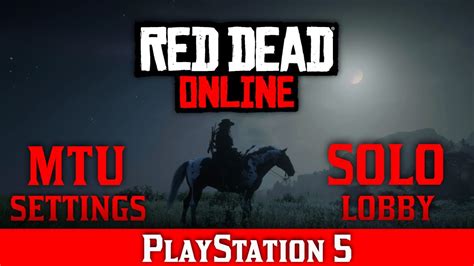 Red Dead Online Mtu Settings