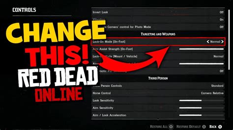 Red Dead Online Optimized Settings