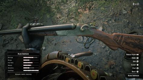 Red Dead Redemption 2 Double Barrel Shotgun Location 