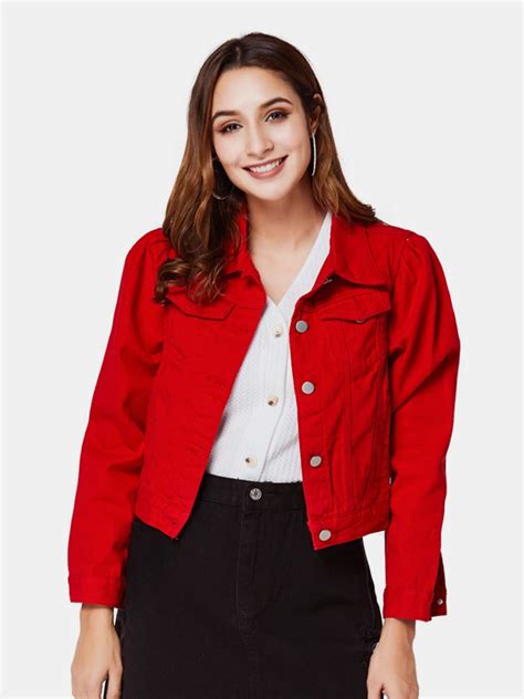 elyricsy.biz:red denim jacket ladies
