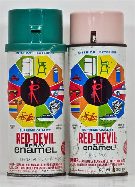 Red Devil Enamel Paint