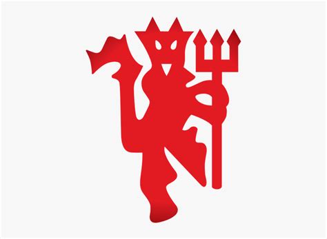 red devil manchester united logo png