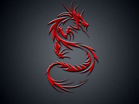 Red Dragon Wallpaper 3D