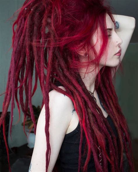 Red Dreadlocks