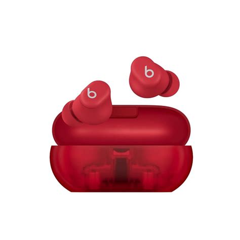 red earbuds for iphone