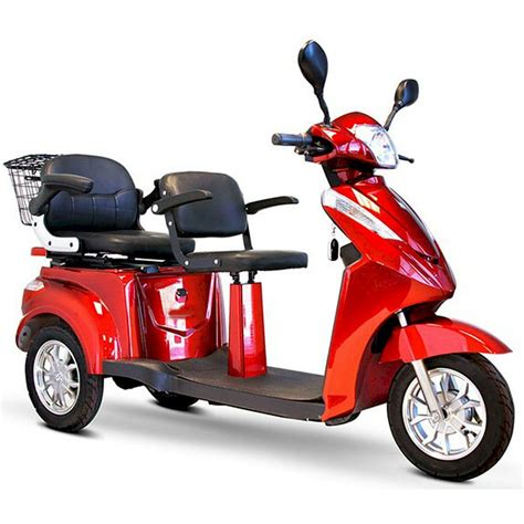 red electric scooter bikes mopeds