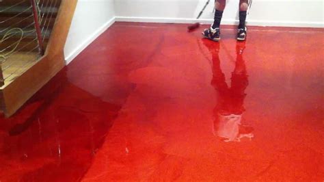 Revamp Your Space with Bold and Bright Red Epoxy Flooring: A Guide to Transforming Your Interiors