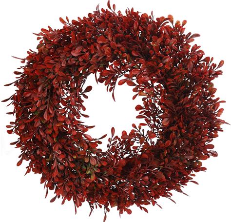 red eucalyptus wreath