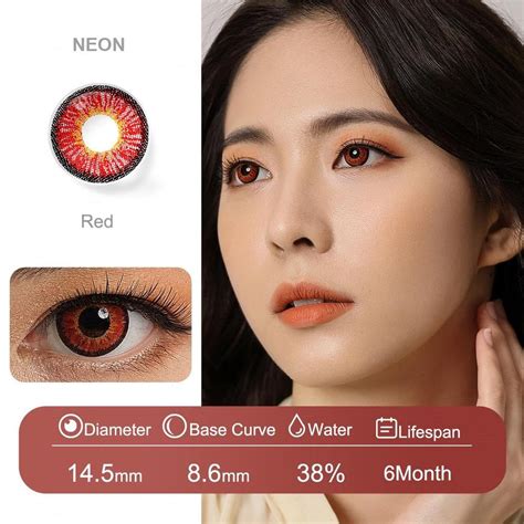 Red Eye Contacts Cheap