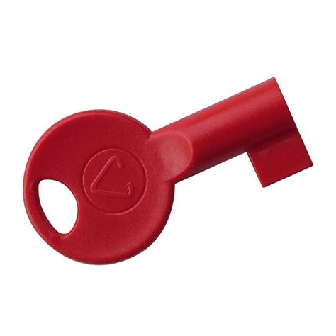 red fire alarm key