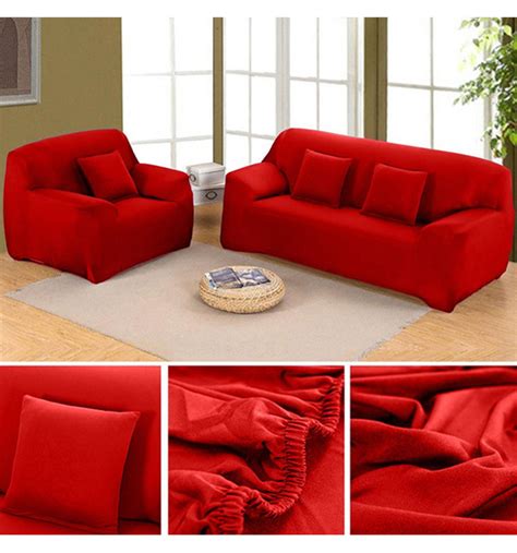Red Fitted Sofa Covers