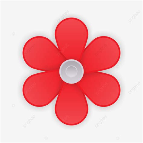 Red Flower Icon