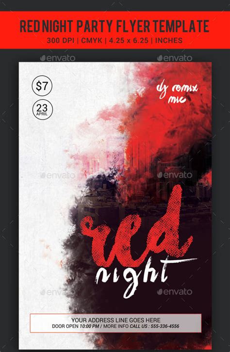 33+ Red Flyer Templates PSD, AI, Word, EPS Vector Format Free