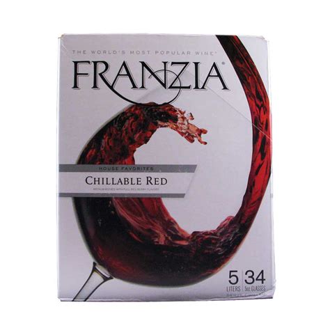 red franzia boxed wine