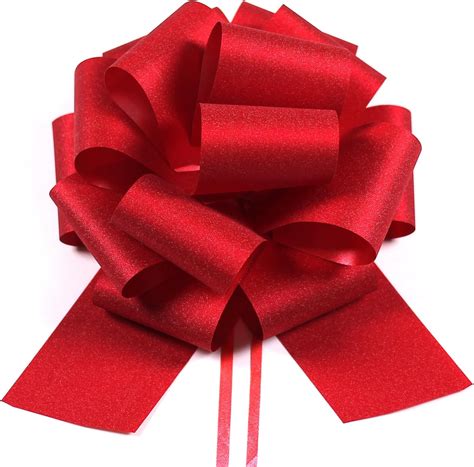 red gift bow