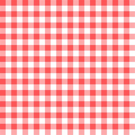 Red Gingham Printable Stationary