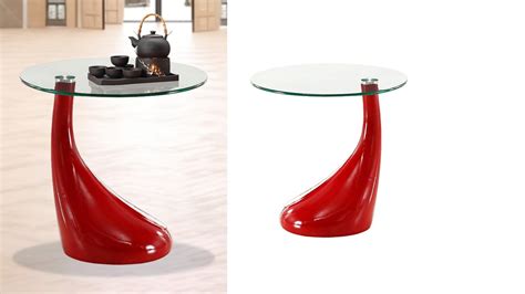 Red Glass Table Covers