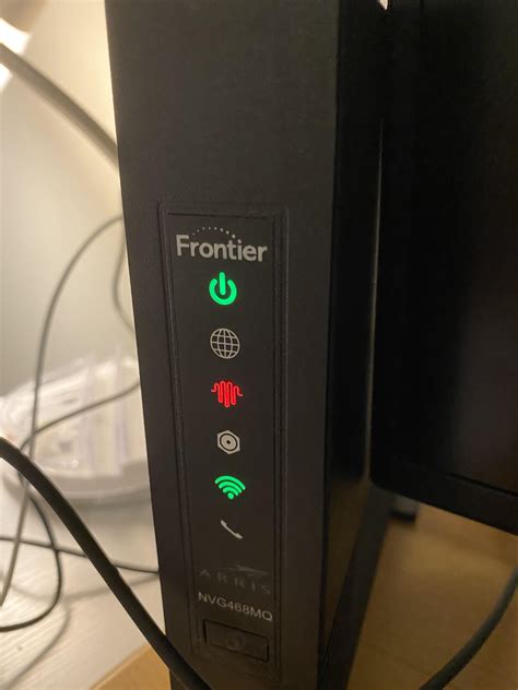 Red Globe on Frontier Router