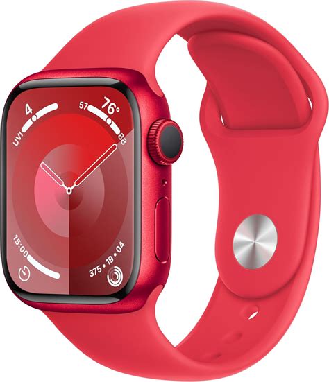 red gps watch
