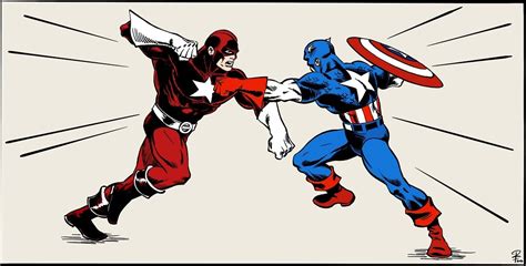 red guardian vs captain america