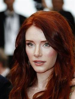red hair color for fair skin