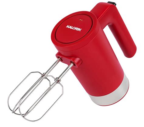 Red Handheld Mixer