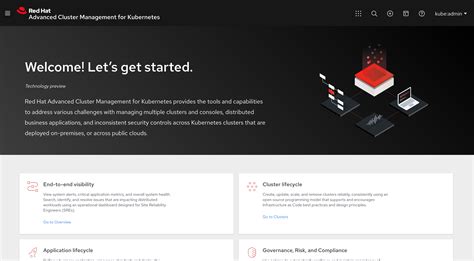 Red Hat Acm Requirements