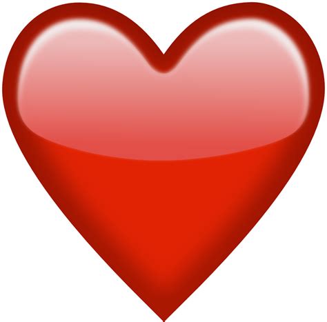 red heart emoji png