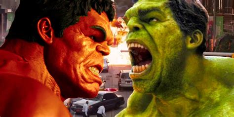 red hulk vs hulk mcu reddit